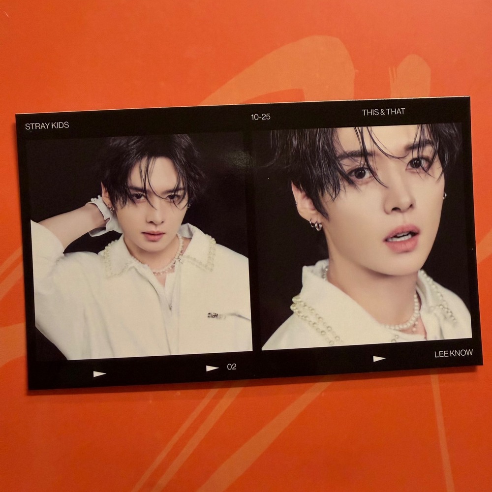 STRAY KIDS LEEKNOW This & That Truck Version Photo Strips